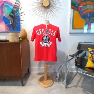 GEORGIA BULLDOGS VINTAGE TEE